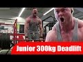 300kg deadlift by Arnold Classic Junior Winner Alexander Westermeier