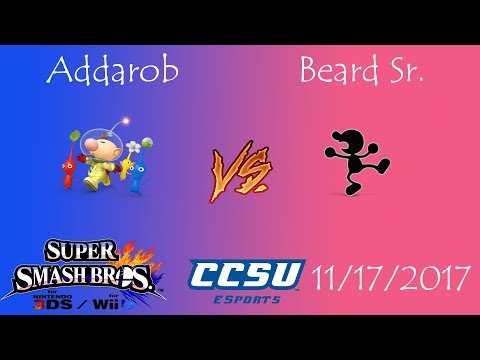 Winter WonderLANd Smash 4 - Addarob (Olimar) vs Beard Sr. (Mr Game & Watch)
