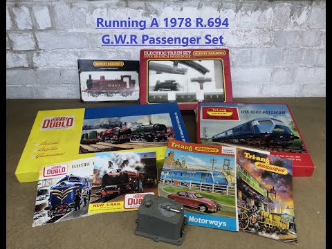 Time to Run The Hornby R.694 G.W.R. Branch Passenger Set. Two More Sets Out Of Storage, Which Next?