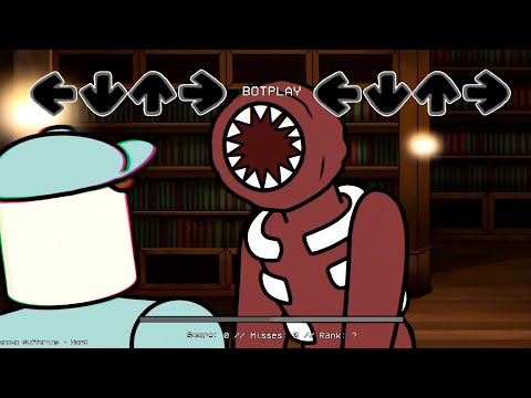 FNF Roblox Doors: ORIGIN Story With SAD Ending in Friday Night Funkin' be like...