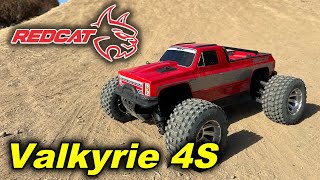 Redcat Racing Valkyrie 4S MT Full Review - Best 4wd RC Monster Truck?