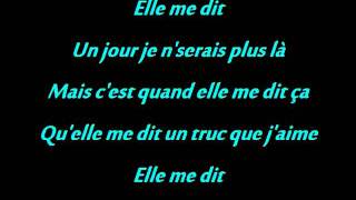 Mika - Elle me dit + Paroles/ Lyrics [Premier Single en Français]