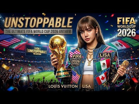​UNSTOPPABLE | LISA |The Ultimate FIFA World Cup 2026 Anthem (USA,MEXICO, CANADA) #fifaworldcup 