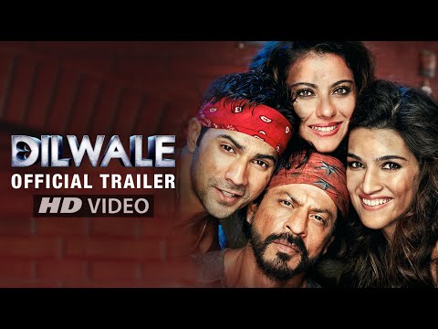 Dilwale Trailer Kajol, Shah Rukh Khan, Varun Dhawan, Kriti Sanon