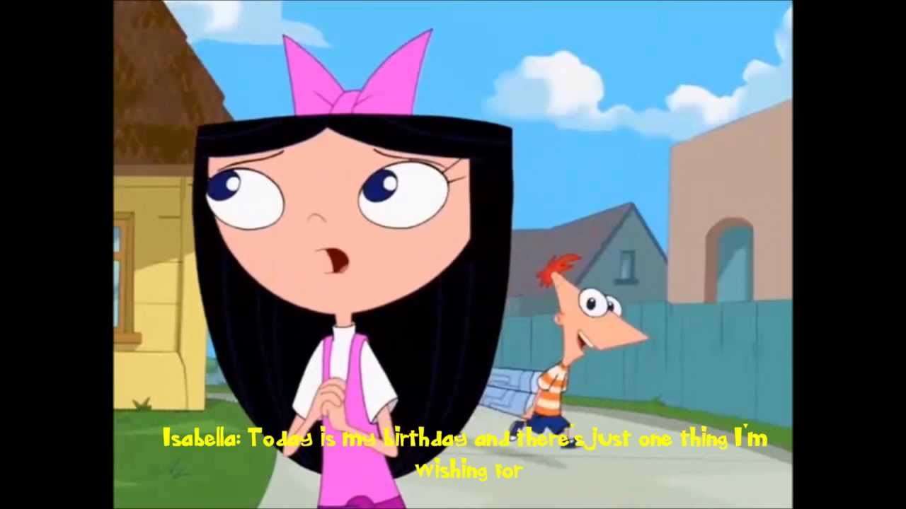 Phineas and Ferb -  Isabella's Birthday Song Lyrics