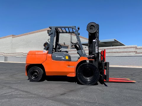 TOYOTA 7-series 7FGAU50 11,000lb LP (Propane) #0832 - Forklift for Sale