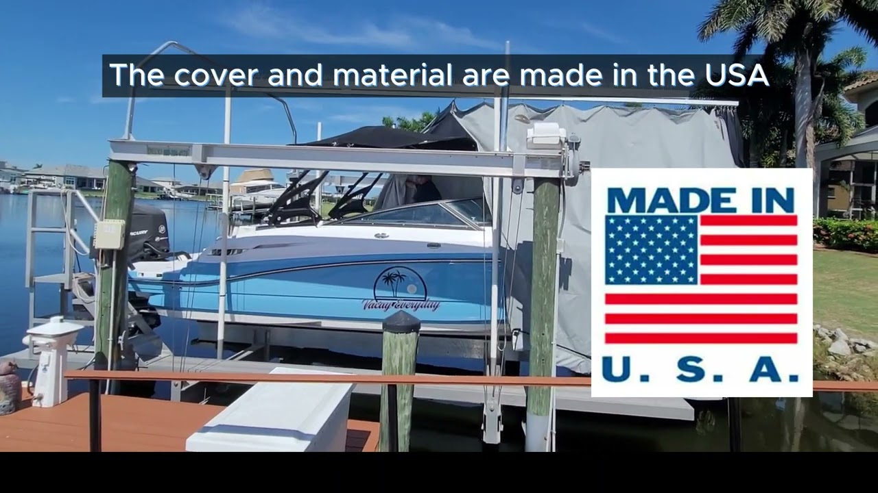 Marine Concepts | Best open air dock boat cover