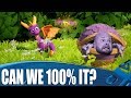 Spyro Reignited Trilogy - Can We 100% Each Level?