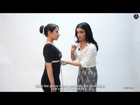 Under Bust Measurement : How to Measure Underbust Female?