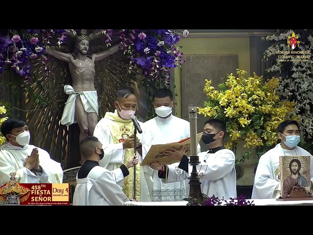 WATCH: Novena Mass of the 458th Fiesta Señor in Cebu