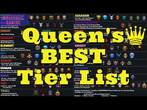 Dota Auto Chess - Queen Tier List: Breakdown and Explanations! Part 1| Mattjestic Gaming Video