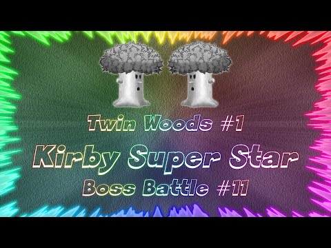 Kirby Super Star ★ Perfect Boss Battle #11 • Twin Woods #1