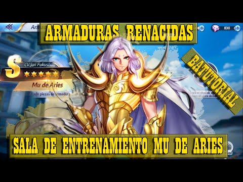 Sala entrenamiento Mu de Aries - Saint Seiya Awakening