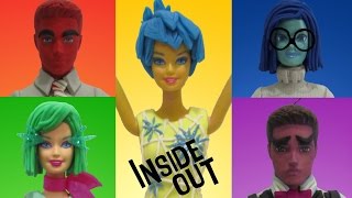 Play Doh INSIDE OUT Joy, Disgust, Fear, Anger, Sadness Inspired Costumes
