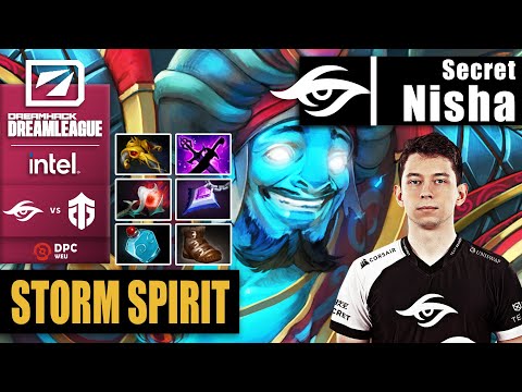 SECRET vs ENTITY | NISHA IMBA STORM SPIRIT NO MERCY 15 KILLS | DPC WEU TOUR 2 SPRING 2022 Highlights