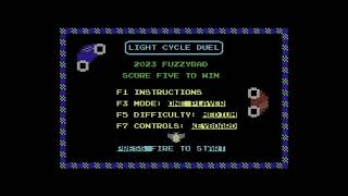 COMMODORE 64 += C64 Light Cycles =+ NEW GAME 2023