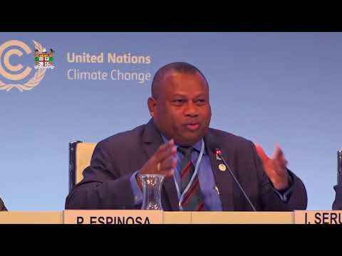 Fiji's High Level Climate Champion Hon. Inia Seruiratu remarks at the Talanoa Dialogue Opening Video