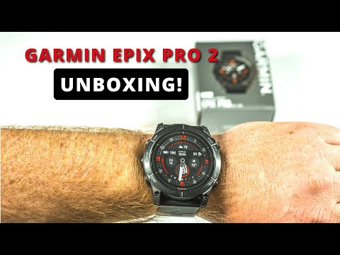 Garmin Epix Pro (Gen 2) Unboxing and Initial Setup | 51mm Sapphire Edition