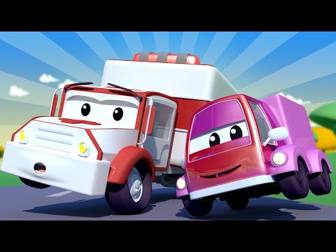 Amber der Krankenwagen -  Suzy das kleine rosa Auto reagiert allergisch auf ihre Schminke!