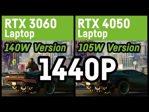 RTX 3060 vs  RTX 4050 @1440p in Gaming - Laptop/Notebook