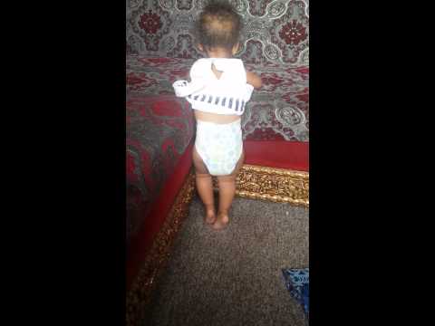 Amatullah got off the couch by herself