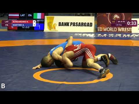 Kaspars Bondarenko EČ U-15 2017