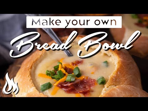 Make Bread Bowls in 20 Minutes | SUPER SIMPLE Bread Bowl