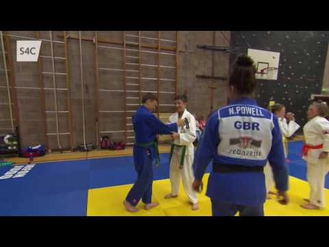 Natalie Powell: Ymweliad â Chlwb Judo Irfon