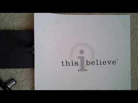 This I Believe Lesson #1   Intro