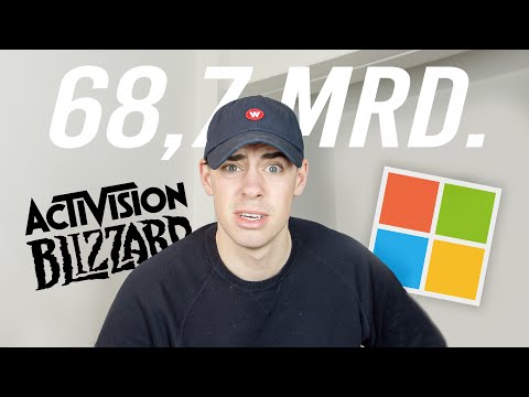 Microsoft vor Kauf von Activision Blizzard für fast 70 Mrd. Dollar!