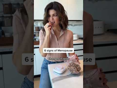 6 signs of Menopause