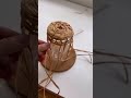 Weaving A Woven Vase I Am Working On A Full Tutorial On My YouTube Channel But This Is A Preview