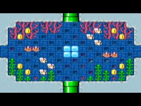 Cheep Cheeps Dungeon [EASY] by NGW Wolf ~ SUPER MARIO MAKER ~ NO COMMENTARY 1AR