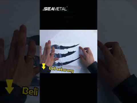 SEAMETAL Claw Marks Headlights Monster Scratch Styling Car Decal Sticker
