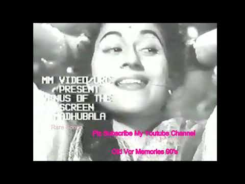 Madhubala Lovers And Mix B/W Rare Songs Of Bollywood || lata || Old Vcr Memories 90's
