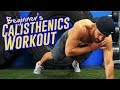 Calisthenics Workout For Beginners - 6 BODYWEIGHT Exercises