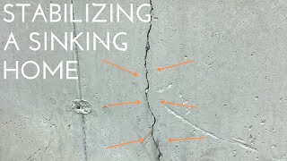 Watch video: Stabilizing a Sinking Foundation