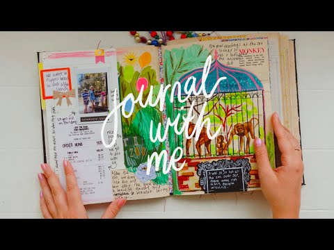 junk journal with me  process video ideas tips