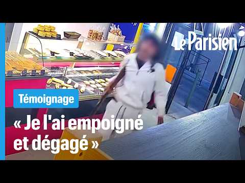 Un boulanger de 110 kg charge un jeune homme qui le menace avec un fusil