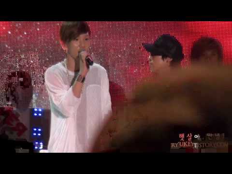 [fancam] 100724 SHINee Key Y-star live - talking