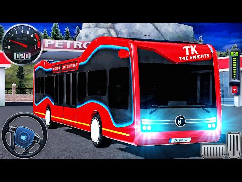 Modern Bus Driving Simulator 3D - Offroad Real Coach Bus Drive - Android GamePlay