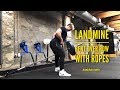 Body Composition Guide | Landmine Bent Over Row with Ropes | #AskKenneth