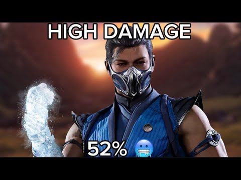 HIGH DAMAGE SUB-ZERO COMBOS - Mortal Kombat 1