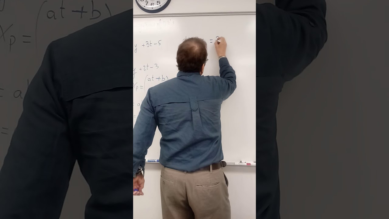 Non-Homogeneous Systems of Differential equations
