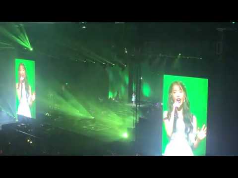 IU sings 'Through the Night (밤편지)' & ‘Lullaby' Live Fancam 'Love Poem' concert in Manila!