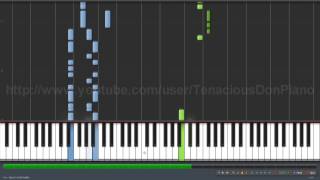 Tenacious D: Malibu Nights - Piano tutorial (Synthesia)