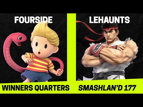 SmashLAN'd 177 Winners Quarters - fourside vs lehaunts - SSBU Smash Ultimate Tournament