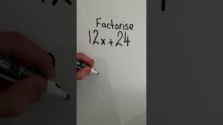 How to Factorise. (IMPORTANT)! #viral #maths