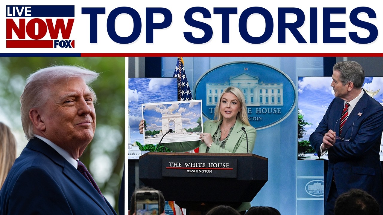 LIVE: White House Briefing Amid Iran War, Pope in Africa, Strait Blockade Continues, & more