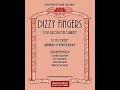 Dizzy Fingers (for Saxophone Quartet)